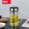 Debo Glass Water Bottle with Filter