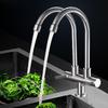 TLXT Double Handle Single Cold Kitchen Faucet