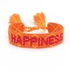 Handmade European Style Embroidered Love Bracelet with Tassels for Girls