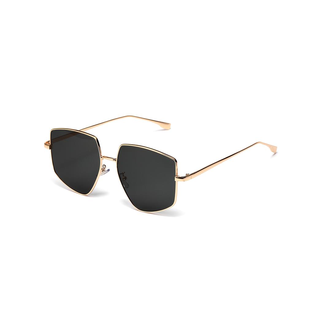 Large Frame Glasses New Women'S Polygonal Retro Sunglasses Ins Street Sunglasses Men