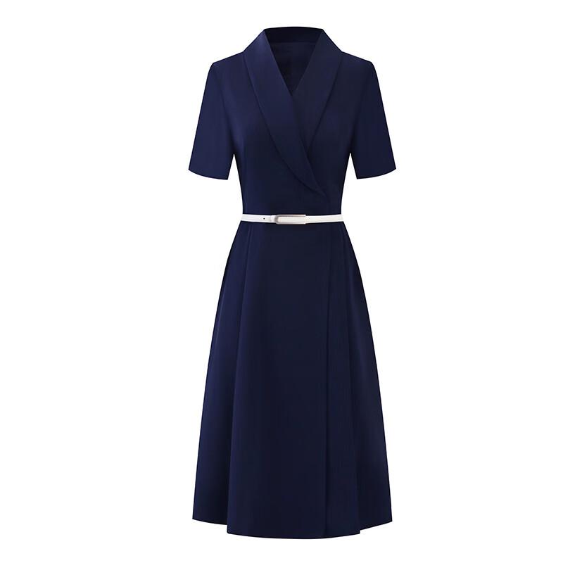 

Trelloman Professional A-Line Short Sleeve Dress 2XL