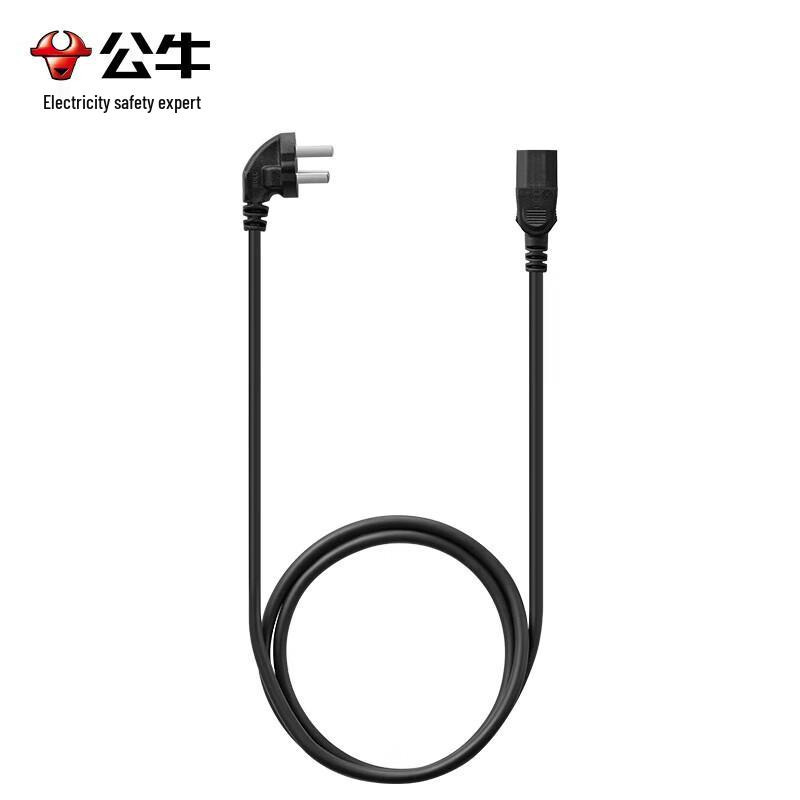 BULL J4P 3-Pin IEC C13 Power Cord 1.5m