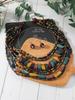 New Bohemian Handmade Beaded Seed Bead Necklace European American Exaggerated Retro Style Women Jewelry