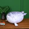 Simulation seal doll sea lion doll sea animal plush toy soothes sleep throw pillow aquarium souvenir