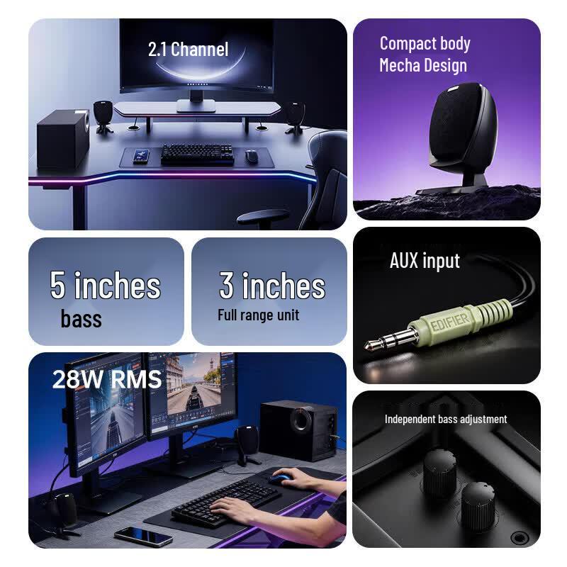 Edifier R201T06 2.1 Channel Bluetooth Computer Speaker (CN Version)