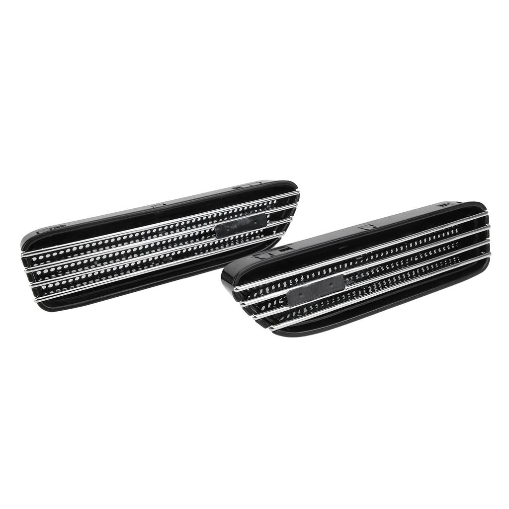 2PCS Side Vent Trim ABS for M Accessories Replacement for E46 Celsius E90 M3
