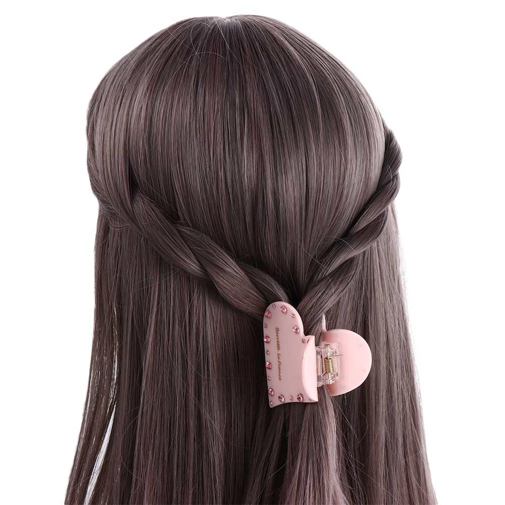 Acetate French Female Hair Accessories Love Hair Claw Korean Style Grab Clip  Hair Clip