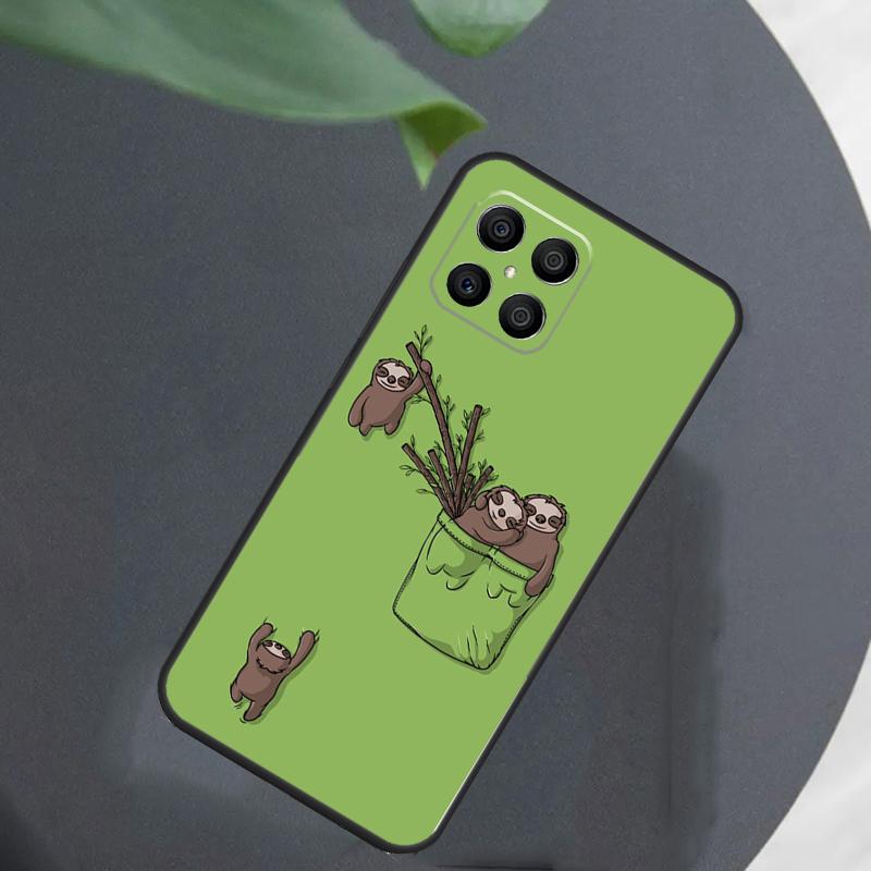 

Забавный ленивец Чехол для Honor Magic 5 6 7 8 Pro Для Honor 400 200 50 70 Lite X8c X8b X9a X9b X9c X9d Win RT Honor Magic6 Pro