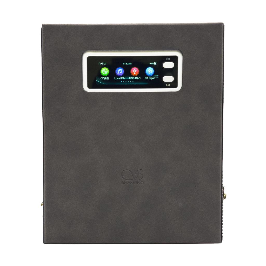 SHANLING EC Mini Portable CD Player Carrying PU Shoulder Strap Black Case/Bag, Leather, Protective, Strap/Short Included,