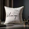 Artistic Animal Signatures Cushion Cover Anti-dustmite Pillowcase Invisible Zipper Silky Short Plush Sofa Cushion Cover