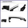 Front Right Car Exterior Door Handles Fit for Hyundai Santa Fe 2007-2012