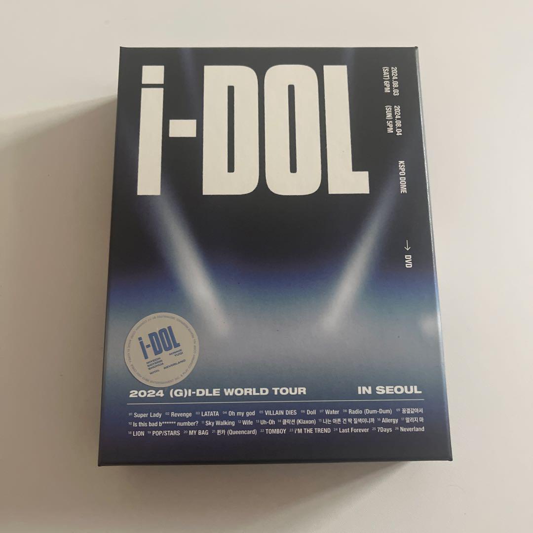 

[Б/В] i-dle idle Сеульський концерт DVD