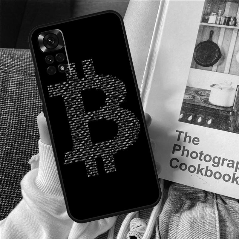Bitcoin Phone Case For Xiaomi Redmi Note 12 12S 12C 13C 10 10C 10A 9 9C 10S 11S 11 Pro Soft Cover