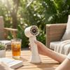 Compact Design Mini Fan Rechargeable Digital Fan New Handheld Fan  Camping Use