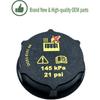 Radiator Surge Tank Cap,Coolant Reservoir Cap for Ford Focus Mustang Fusion Escape F150 F250 F350 F450 F550 F600 Fiesta Bronco Edge Ranger Expedition