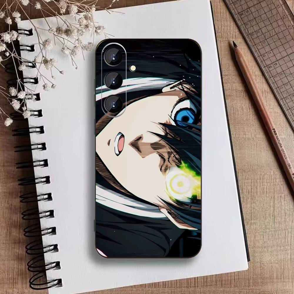 Anime Trent W-Blue L-Lock Phone Case For Samsung Galaxy A73,A72,A71,A70,A52,A51 Others Soft Black Cover