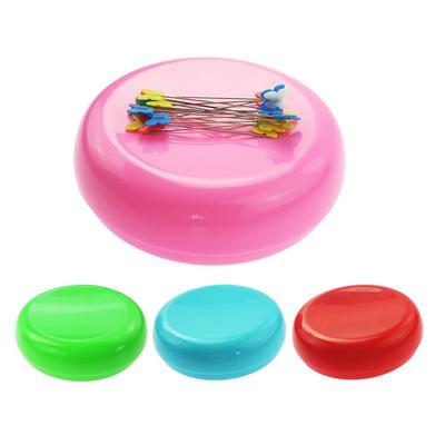 Plastic Magnetic Sewing Pin Cushion Holder Needle Organizer for DIY Needlework