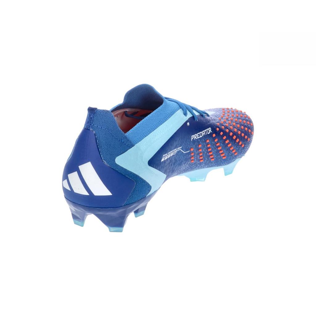 ADIDAS Predator L AG IE9453 Soccer Size Bright Royal X Footwear White X Bliss Blue Accuracy.1 Cleats, 24.5,