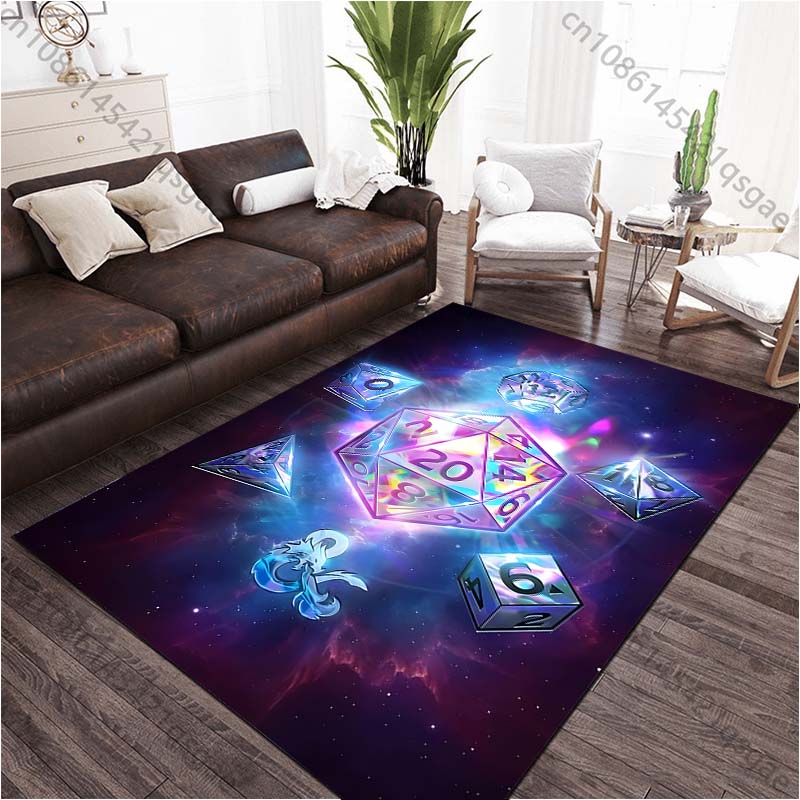 17 Stile Klassisches Spielwürfelmuster Teppich Teppiche Wohnzimmer Schlafzimmer Nachttisch Fußmatte Bereichsteppich Kinderzimmer Spielteppich Heimdekoration