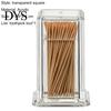 Toothpick Box Bottle Elegant Clean Square Storage Shape No Odor For Home Holder