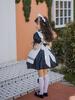 Japanese Black Maid Lolita Dress for Girls - Cute Princess Costume