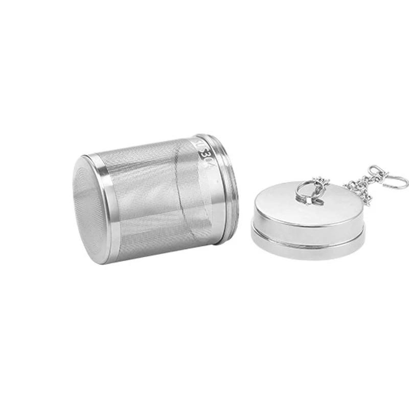 Creative 304 Stainless Steel Tea Strainer Leaf Spice Herbal Teapot Reusable Mesh Filter Home Kitchen Accessories