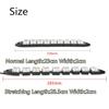 2x 9 LED Car Flexible DRL Daytime Running Driving Lamp Turn Signal Light