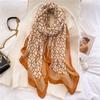 Real Shot Scarf Cotton and Linen Autumn and Winter Outer Shawl Temperament Scarf Large Size Headscarf Advanced Design Sense Women