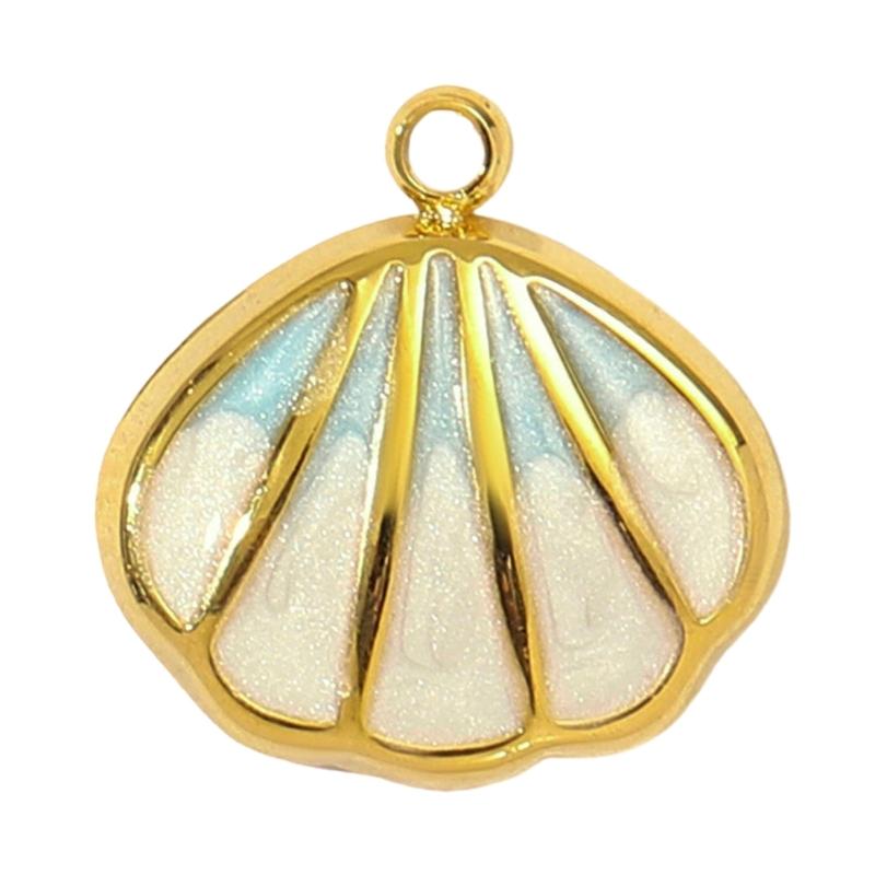 Set di Artigianato Collana con Ciondolo Conchiglia Stella Marina Fatto a Mano per Vacanze al Mare Gioielli Regali