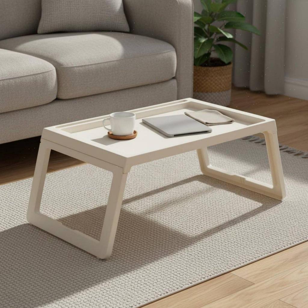 Couch Knee Desk Foldable Folding Laptop Table Space-Saving Bed Tray for