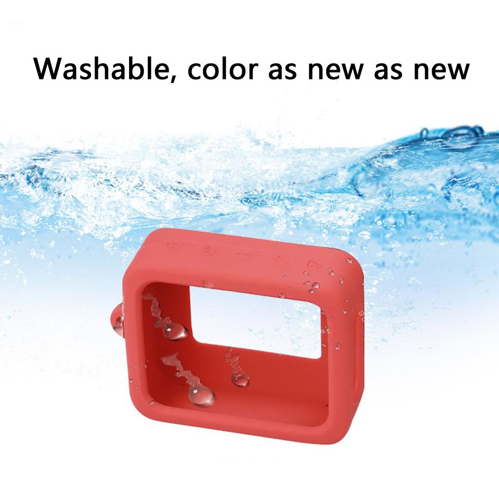 Flexible Silicone Protective Cover for GO ESSENTIAL 2 Portable Speakers Shockproof With Precise Cutout