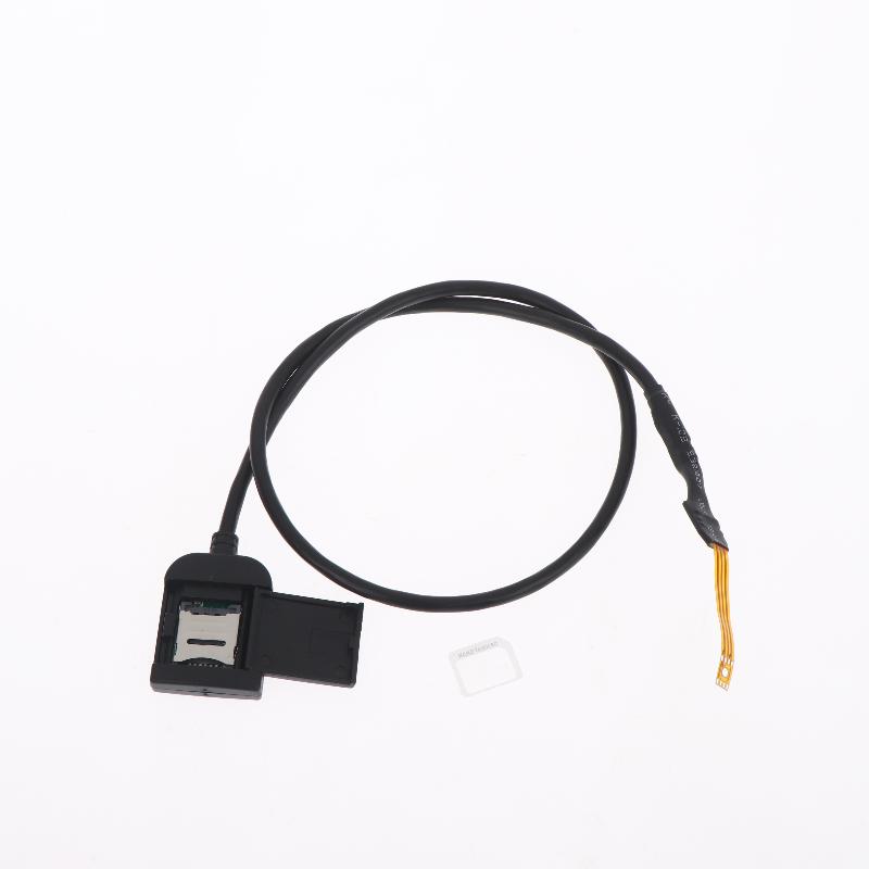 Sim Card Slot Adapter 4G Sim Slot Adapter With 20Pin Cable Connector For Android Multimedia Gps Radio Car Accessories