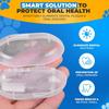 Dog Toothbrush Kit with Travel Cases – Silicone Finger Toothbrushes for Dogs & Cats – Pet Dental Care, Dog Teeth Cleaning, Fresh Breath