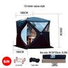 Flame Retardant Cotton Winter Camping & Ice Fishing Sauna Tent