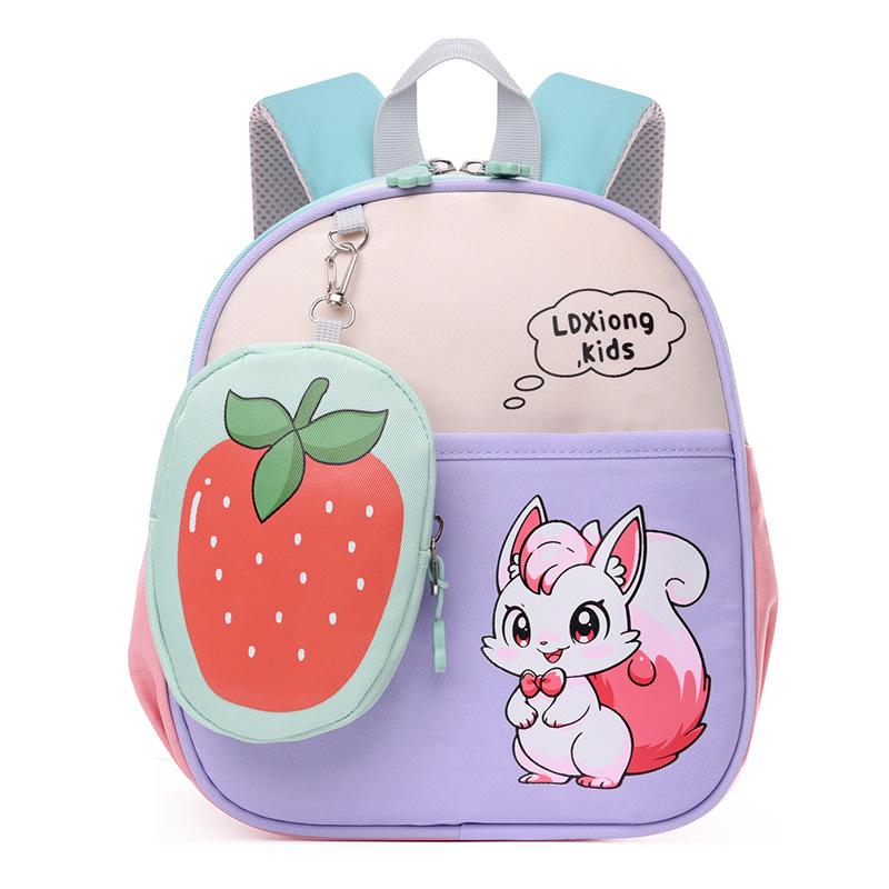 Children's Schoolbag Cute Lightweight Kindergarten Boys and Girls Cartoon Fashion Backpack