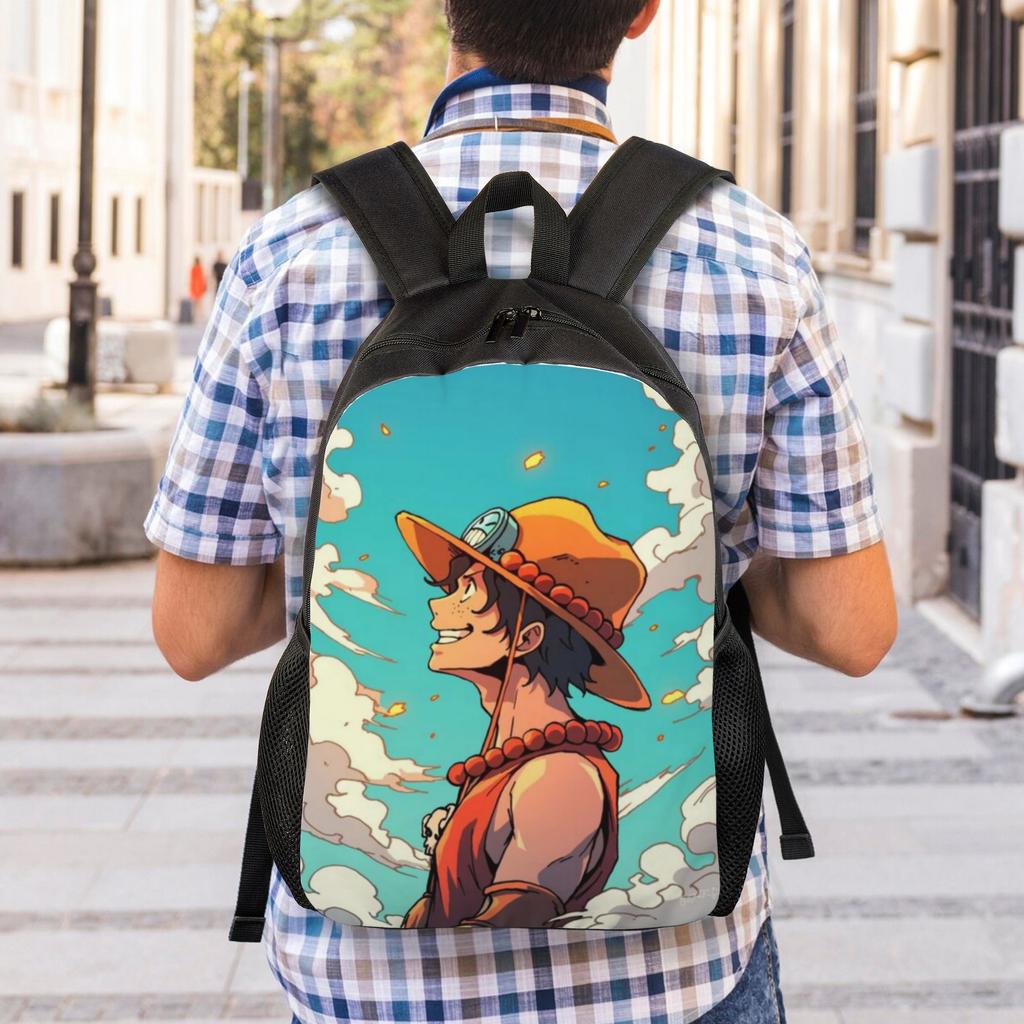 Back To School Season Gear 5 Luffy Rucksack One Piece Unisex Snack Storage Backpack