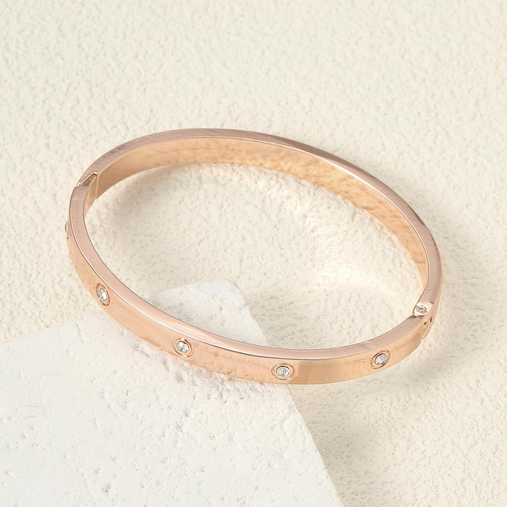 Bracelet, Feminine, High-end, European and American Open Fashion, One-size-fits-all Three-color Bracelet