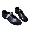[J] Fashion Women's Black Classic Round Head Temperament Versatile Small Single Shoes 4X