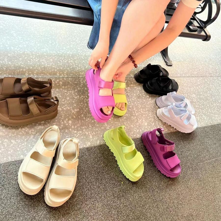 Summer Women's Sandals 2024 Buckle Strap Female Romanesque Daily Slipper Ladies Thick Bottom Casual Shoes
