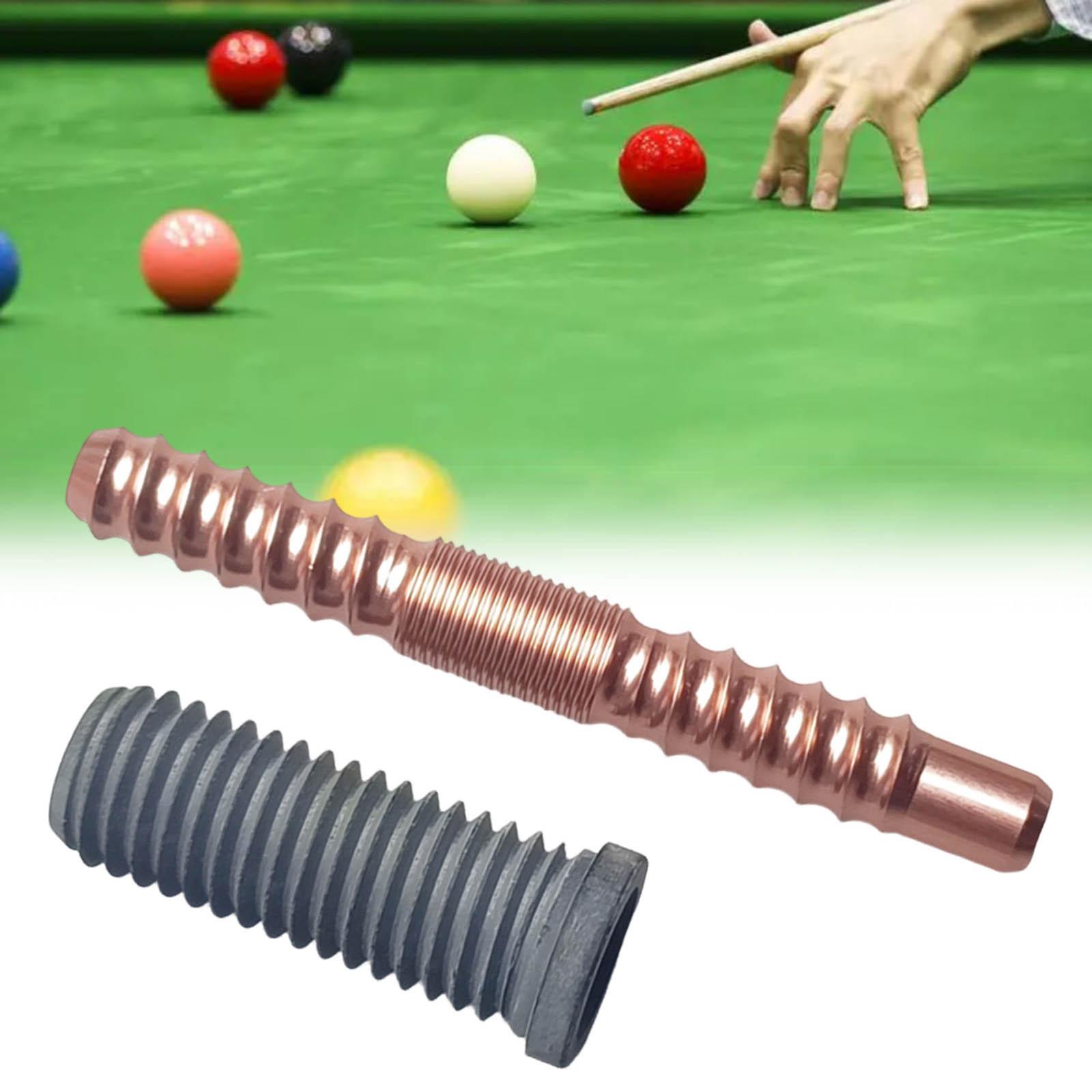 

Billiards Pool Cue Joint Pin Billiards Accessories Shaft Fittings 3/8 * 8 Connecting for Pool Cue Sticks Quickly