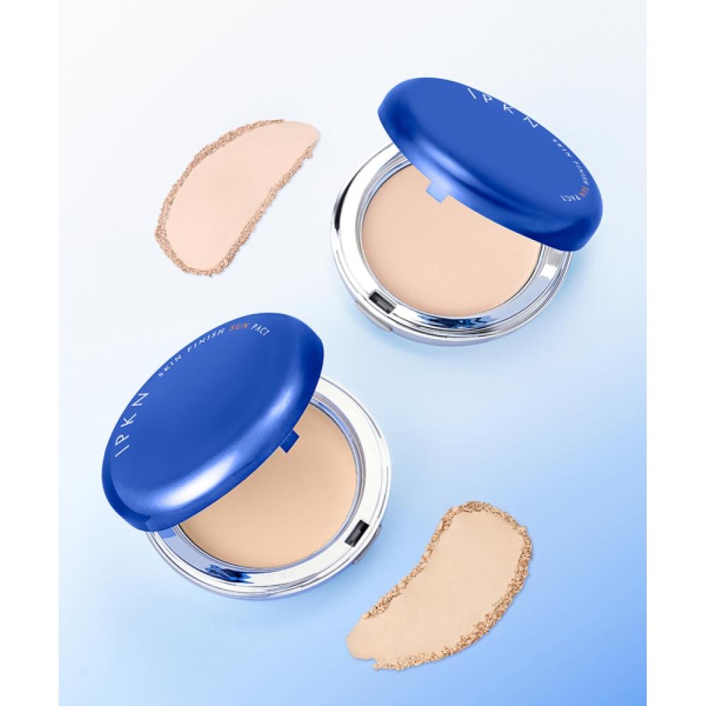 Ipkn Skin Finish Sunpact + [gift] Powder Puff 2ea