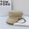 25 New Striped Solid Color Breathable Beret Octagonal Hat Breathable Shade Travel Casual Hat Tide