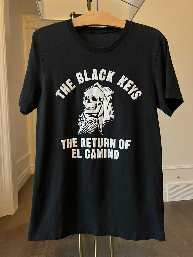Rare! The Black Keys Return of El Camino Shirt Unisex Concert S to 5XL MQ405 Unisex T-Shirt XXXL