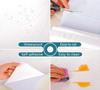 40cm X 1/3/5/10/20m Thick Wood Grain Waterproof Stickers PVC Self-adhesive Wallpaper For Desks Old Doors Furniture Renovation