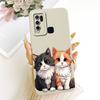 For Vivo Y30 Y50 Case 1935 1938 Cute Cat Duck Cartoon Cover Soft TPU Phone Cases For Vivo Y50 Y 30 VivoY30 VvioY50 Fundas Bumper