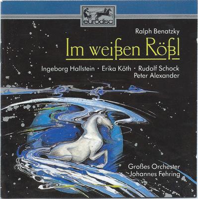CD RALPH BENATZKY / INGEBORG HALLSTEIN - Im Wei?en R??l - H?hepunkte GD69028 Eurodisc, BMG C 1990 Germany Classical Used