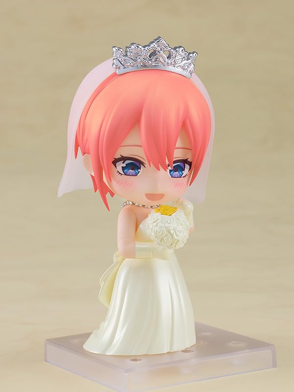 Nendoroid The Quintessential Quintuplets Ichika Nakano Wedding Dress Plastic Painted Movable Figure Ver. Non-scale