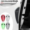 4pcs Car Logo Bumper Anti-Collision Strip For Mercedes Benz AMG GLC GLB GLE CLA W206 W204 W205 W212 W213 W169 Auto Accessories EE8