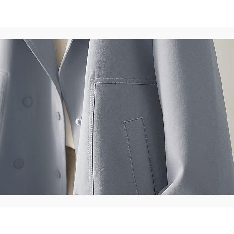 Schicke kurze Damenjacke für den Herbst Vielseitige lässige Windjacke für kleine Statur Mode