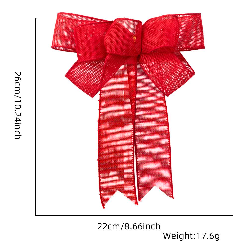 And Vibrant Red White Reindeer Christmas Bow Decoration With Gift Box Perfect For Holiday Festivities